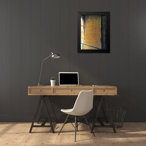 Mission Tumacacori II Black Modern Wood Framed Art Print by Popcorn