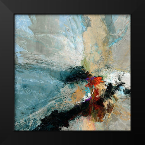 Sculpted IV Black Modern Wood Framed Art Print by Tienhaara, Michael