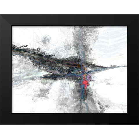 B and W I Color Accents II Black Modern Wood Framed Art Print by Tienhaara, Michael