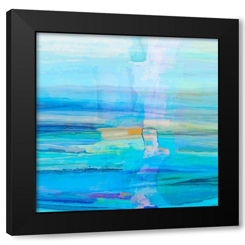 Dreams I Black Modern Wood Framed Art Print with Double Matting by Tienhaara, Michael