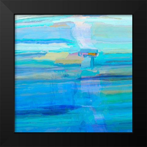 Dreams II Black Modern Wood Framed Art Print by Tienhaara, Michael