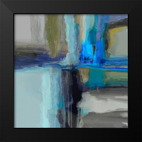 Dynasty III Black Modern Wood Framed Art Print by Tienhaara, Michael