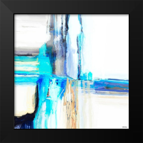 Dynasty VI Black Modern Wood Framed Art Print by Tienhaara, Michael