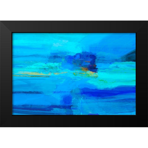 Emanate II Black Modern Wood Framed Art Print by Tienhaara, Michael