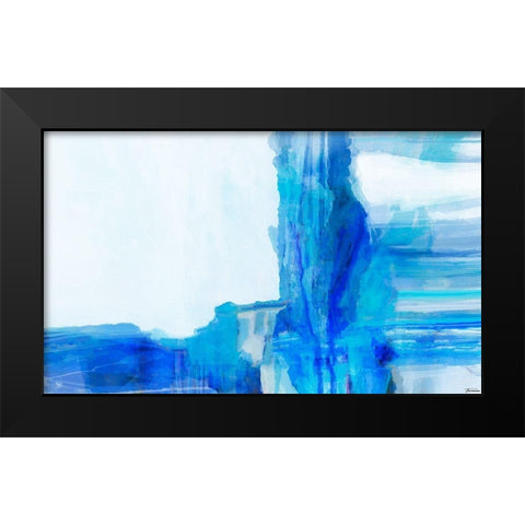 Mood Shift III Black Modern Wood Framed Art Print by Tienhaara, Michael