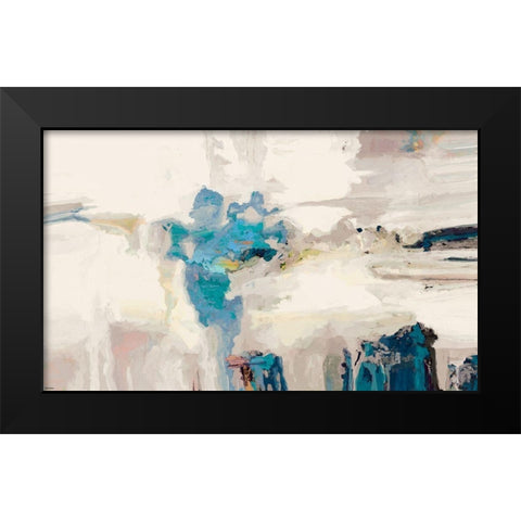 Melody I Black Modern Wood Framed Art Print by Tienhaara, Michael