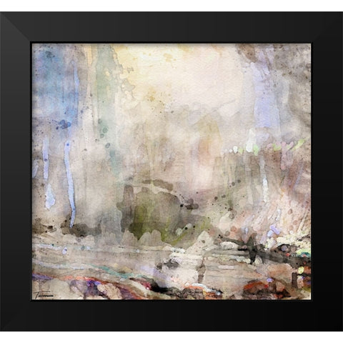 Musings II WC V II Black Modern Wood Framed Art Print by Tienhaara, Michael