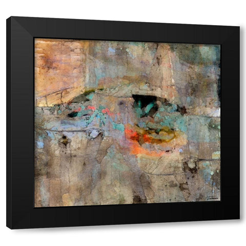 Reflective I WC V I Black Modern Wood Framed Art Print by Tienhaara, Michael