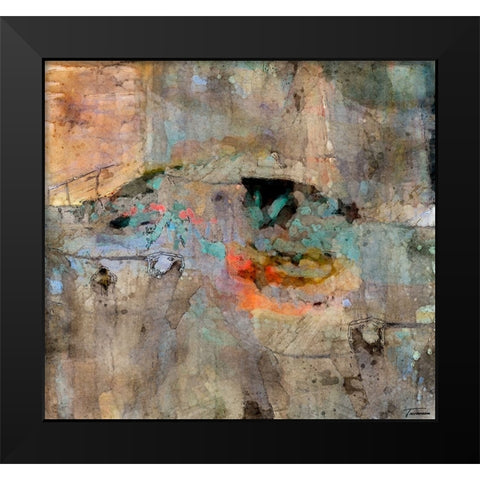 Reflective I WC V I Black Modern Wood Framed Art Print by Tienhaara, Michael