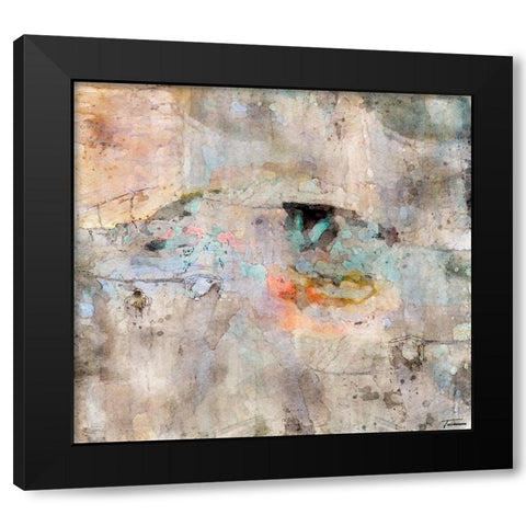 Reflective I WC V II Black Modern Wood Framed Art Print with Double Matting by Tienhaara, Michael