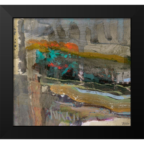 Reflective II Black Modern Wood Framed Art Print by Tienhaara, Michael