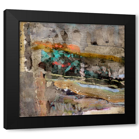 Reflective II WC V I Black Modern Wood Framed Art Print by Tienhaara, Michael