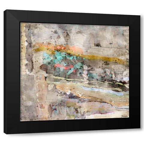 Reflective II WC V II Black Modern Wood Framed Art Print by Tienhaara, Michael