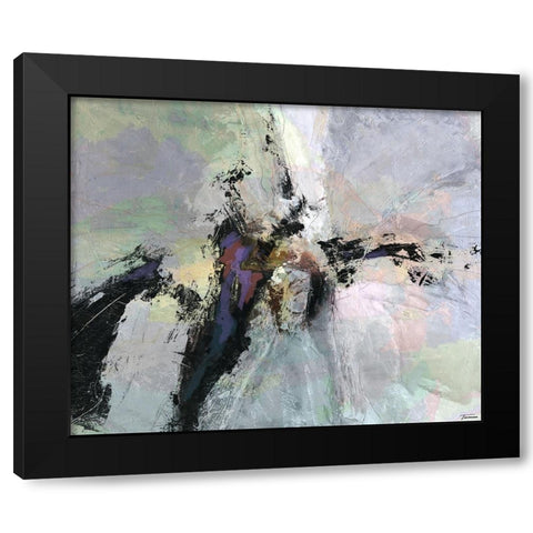 Dispassion I Black Modern Wood Framed Art Print with Double Matting by Tienhaara, Michael