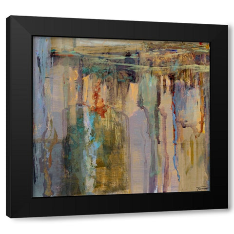 Musings I Black Modern Wood Framed Art Print by Tienhaara, Michael