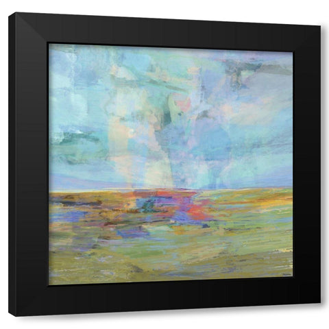 Formations II Black Modern Wood Framed Art Print with Double Matting by Tienhaara, Michael