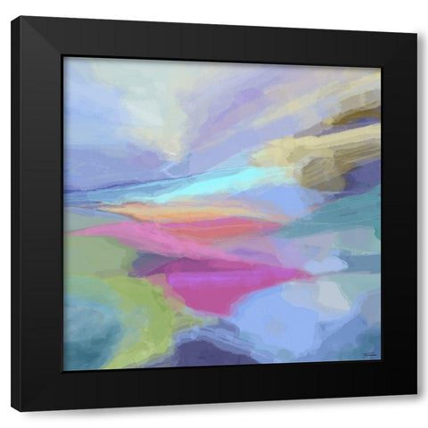 Transcendent II Black Modern Wood Framed Art Print by Tienhaara, Michael