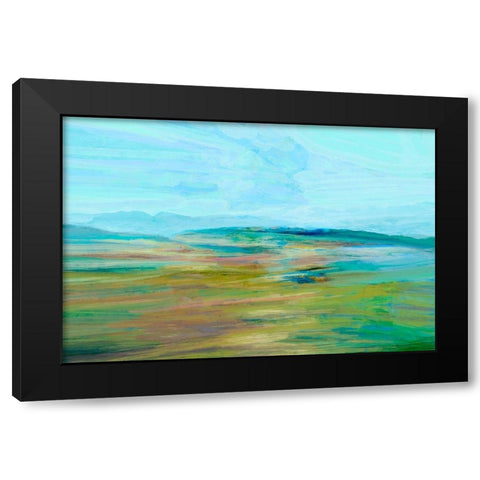 Endless Vista II Black Modern Wood Framed Art Print with Double Matting by Tienhaara, Michael