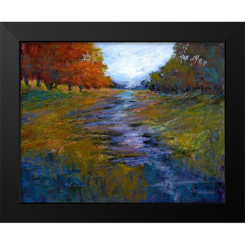 Tranquill Dreams IV Black Modern Wood Framed Art Print by Tienhaara, Michael