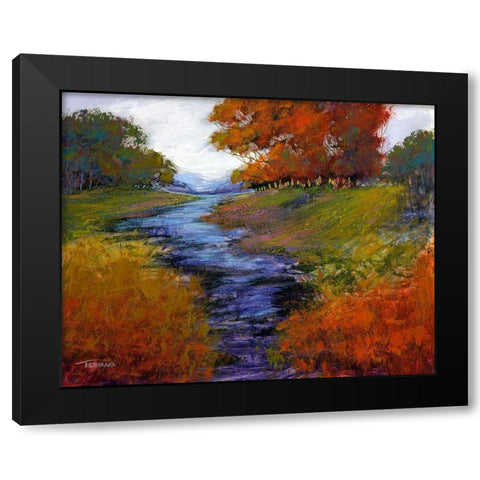 Tranquil Dreams I Black Modern Wood Framed Art Print by Tienhaara, Michael