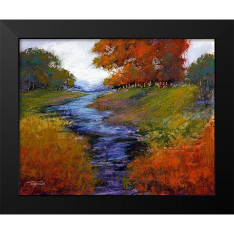 Tranquil Dreams I Black Modern Wood Framed Art Print by Tienhaara, Michael