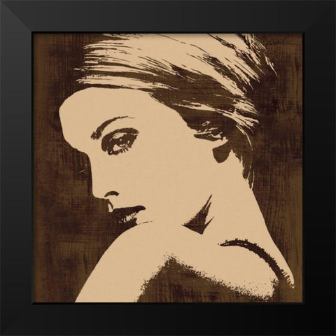 Deluxe II Black Modern Wood Framed Art Print by Cooper, Andrew