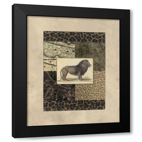 Exotic I Black Modern Wood Framed Art Print by Weaver, Amy