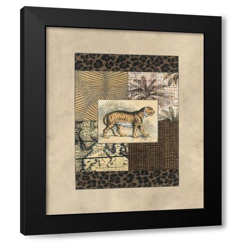 Exotic III Black Modern Wood Framed Art Print with Double Matting by Weaver, Amy