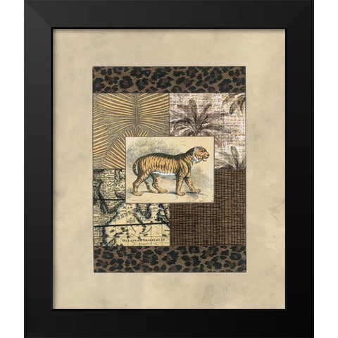 Exotic III Black Modern Wood Framed Art Print by Weaver, Amy