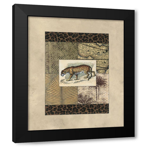 Exotic IV Black Modern Wood Framed Art Print with Double Matting by Weaver, Amy
