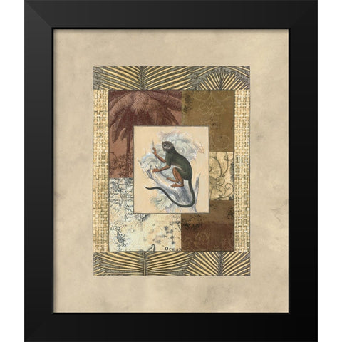 Exotic VI Black Modern Wood Framed Art Print by Weaver, Amy