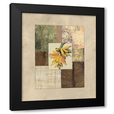 Colonial III Black Modern Wood Framed Art Print with Double Matting by Weaver, Amy