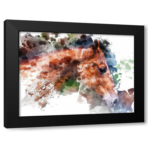 Stud Black Modern Wood Framed Art Print with Double Matting by Young, Chamira