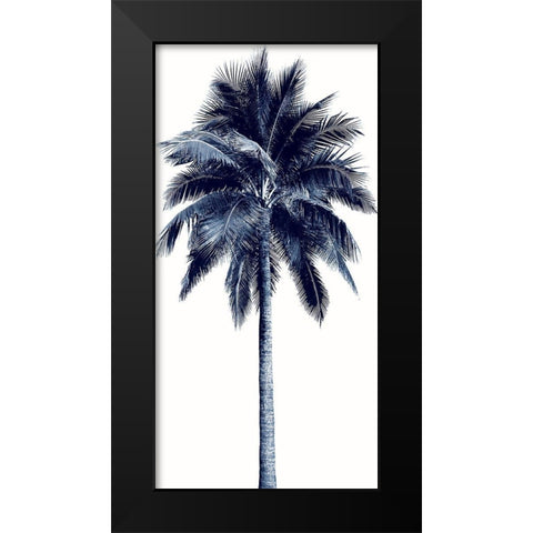 Palm Tree Blue I Black Modern Wood Framed Art Print by Blake, Madeline