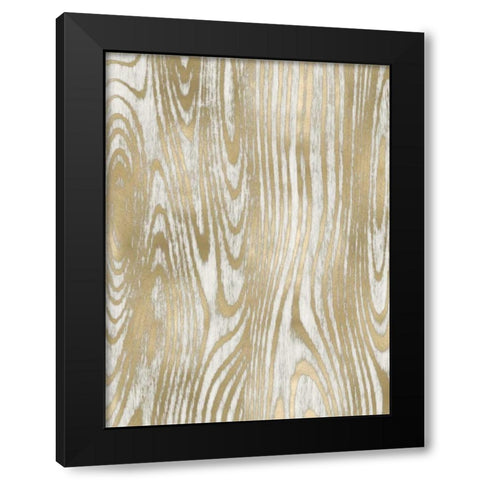 Movement I Black Modern Wood Framed Art Print with Double Matting by Carson, Danielle