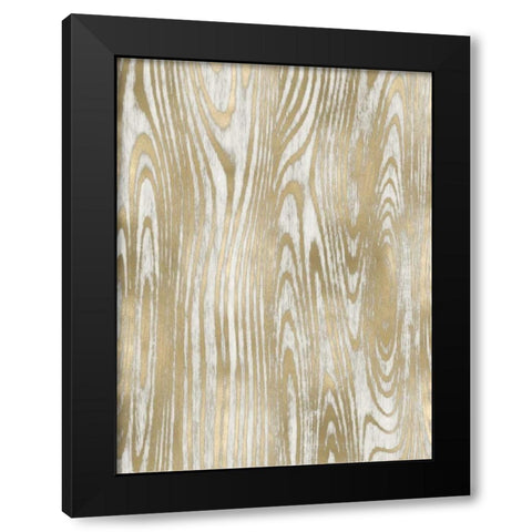Movement II Black Modern Wood Framed Art Print with Double Matting by Carson, Danielle