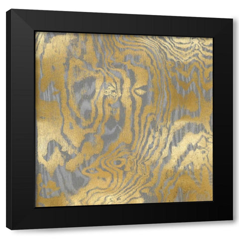 Variations I Black Modern Wood Framed Art Print by Carson, Danielle