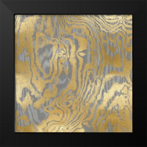 Variations I Black Modern Wood Framed Art Print by Carson, Danielle