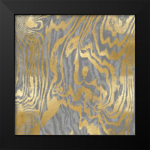 Variations II Black Modern Wood Framed Art Print by Carson, Danielle