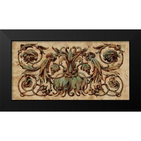 Patina I Black Modern Wood Framed Art Print by Wright, Dylan