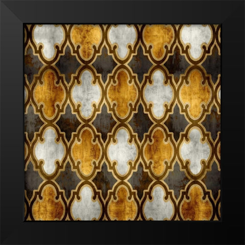 Global Inspiration II Black Modern Wood Framed Art Print by Roberts, Ellie