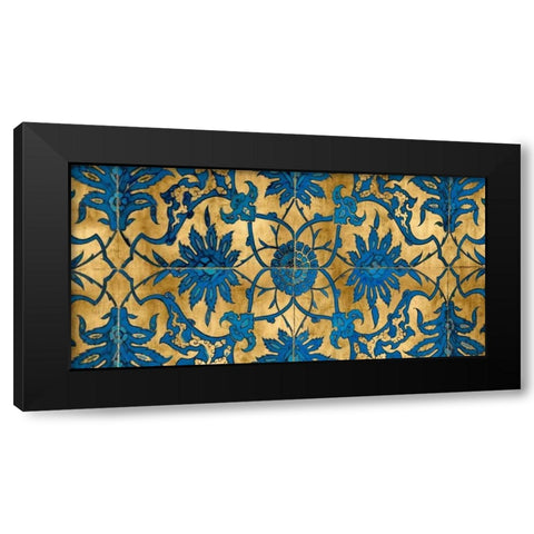 Ornate Panel II Black Modern Wood Framed Art Print with Double Matting by Roberts, Ellie