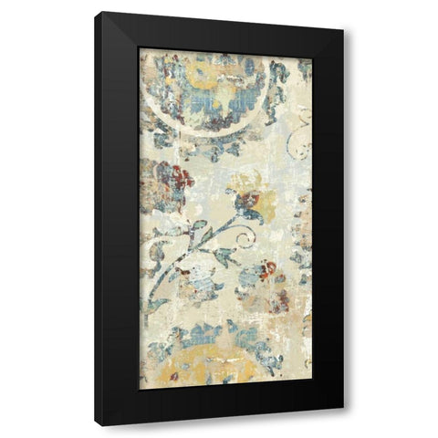 Adornment Panel II Black Modern Wood Framed Art Print with Double Matting by Roberts, Ellie