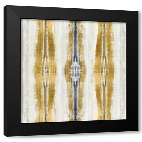 Emminent in Gold II Black Modern Wood Framed Art Print with Double Matting by Roberts, Ellie