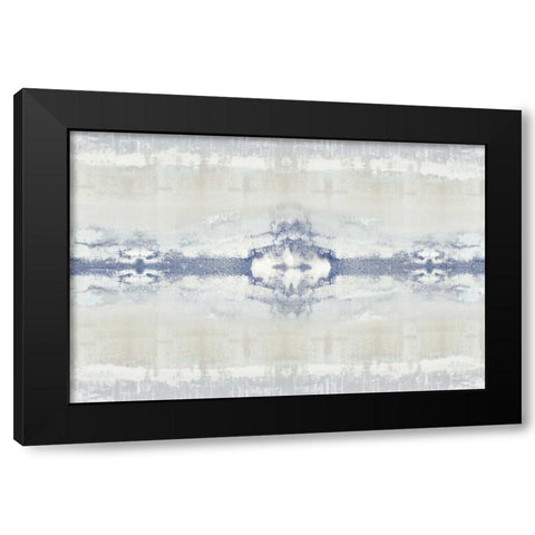 Symmetry III Black Modern Wood Framed Art Print with Double Matting by Roberts, Ellie