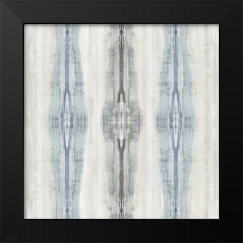 Emminent in Blue Black Modern Wood Framed Art Print by Roberts, Ellie