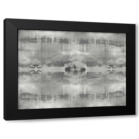 Symmetry V Black Modern Wood Framed Art Print by Roberts, Ellie