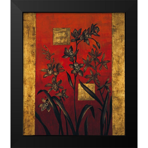 Evening Silhouette I Black Modern Wood Framed Art Print by Lange, Erin