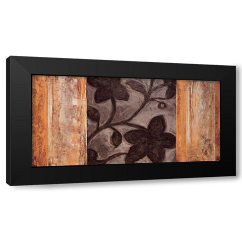 Retreat II Black Modern Wood Framed Art Print with Double Matting by Lange, Erin