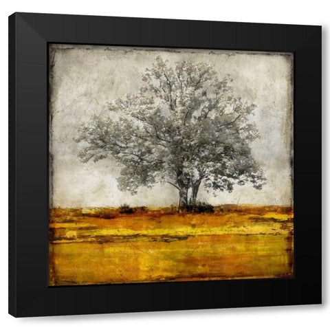 Majestic - Amber Black Modern Wood Framed Art Print by Turner, Eric